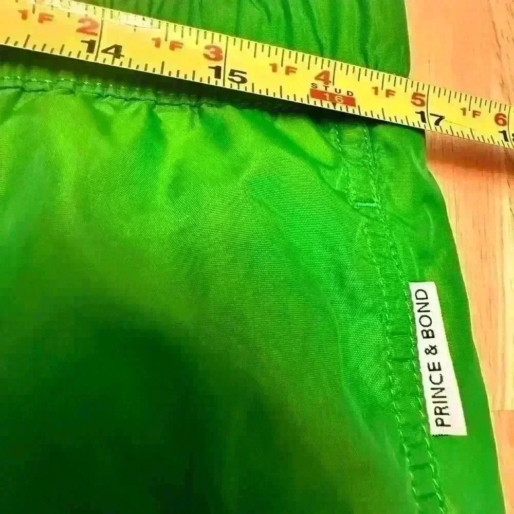 Prince & Bond Easton Green Swim‎ Shorts - Size Tag Gone - 34” Waist